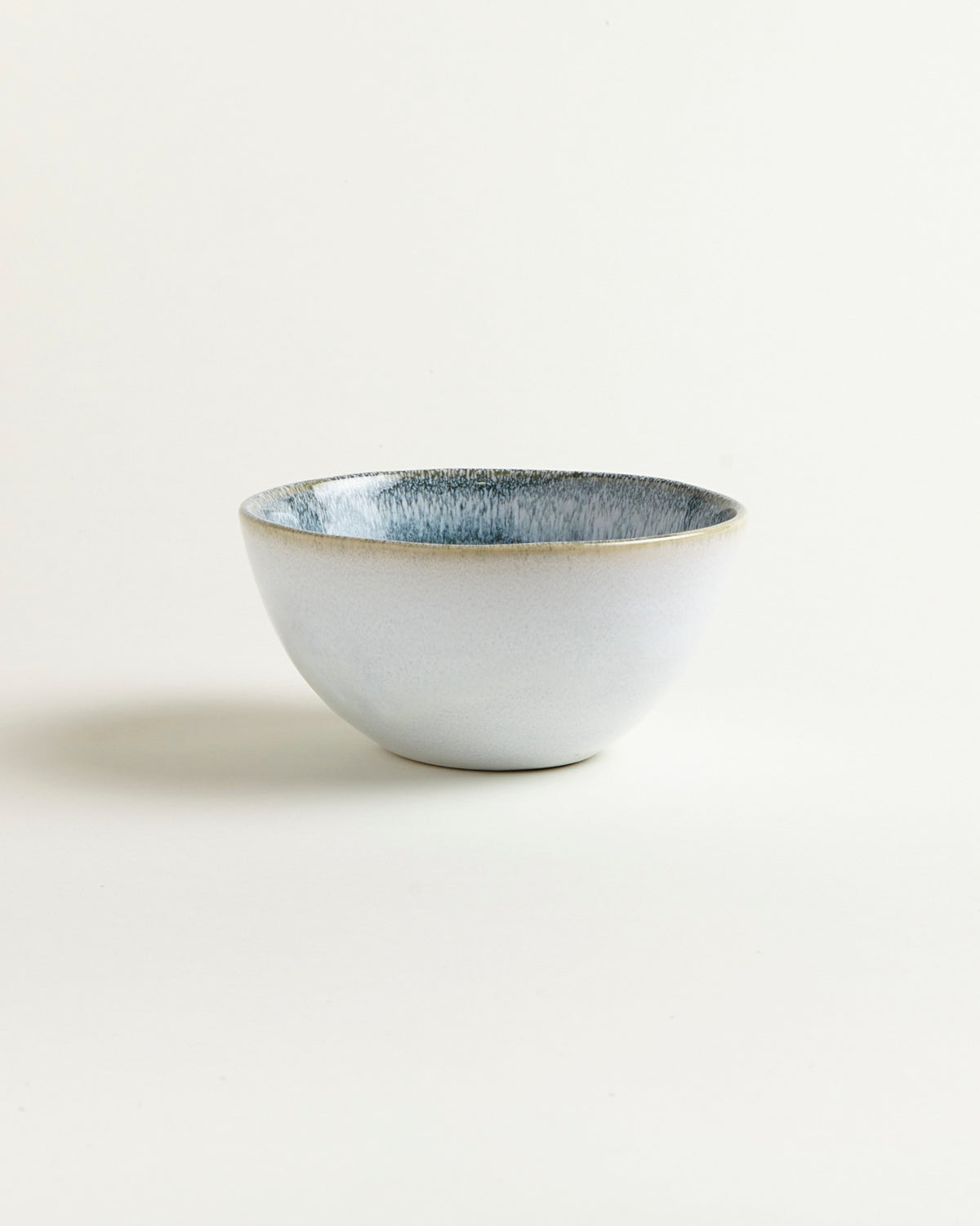 Small Bowl Traditional - Teal Inside